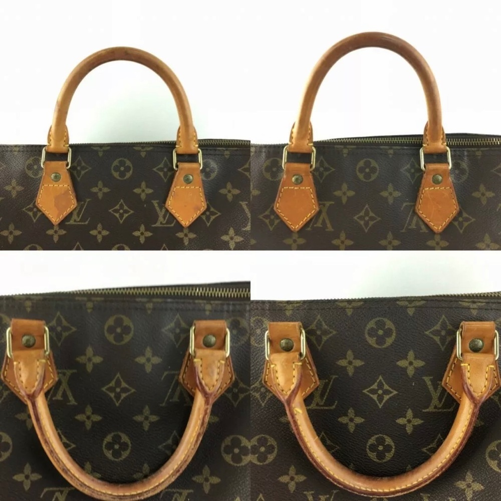 Louis Vuitton Monogram Logo Speedy 30 Dr. HandBag Purse - Picture 4 of 8